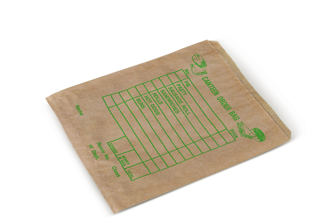 Bag, Lunch Print Flat #3 BR (500) 23x20cm