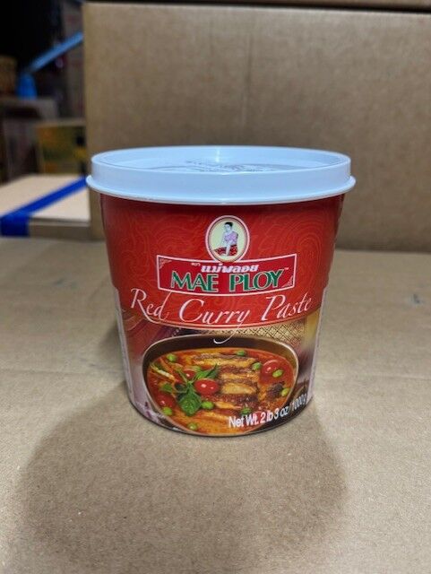 Curry**Paste, Red 1Kg Mae Ploy (H)