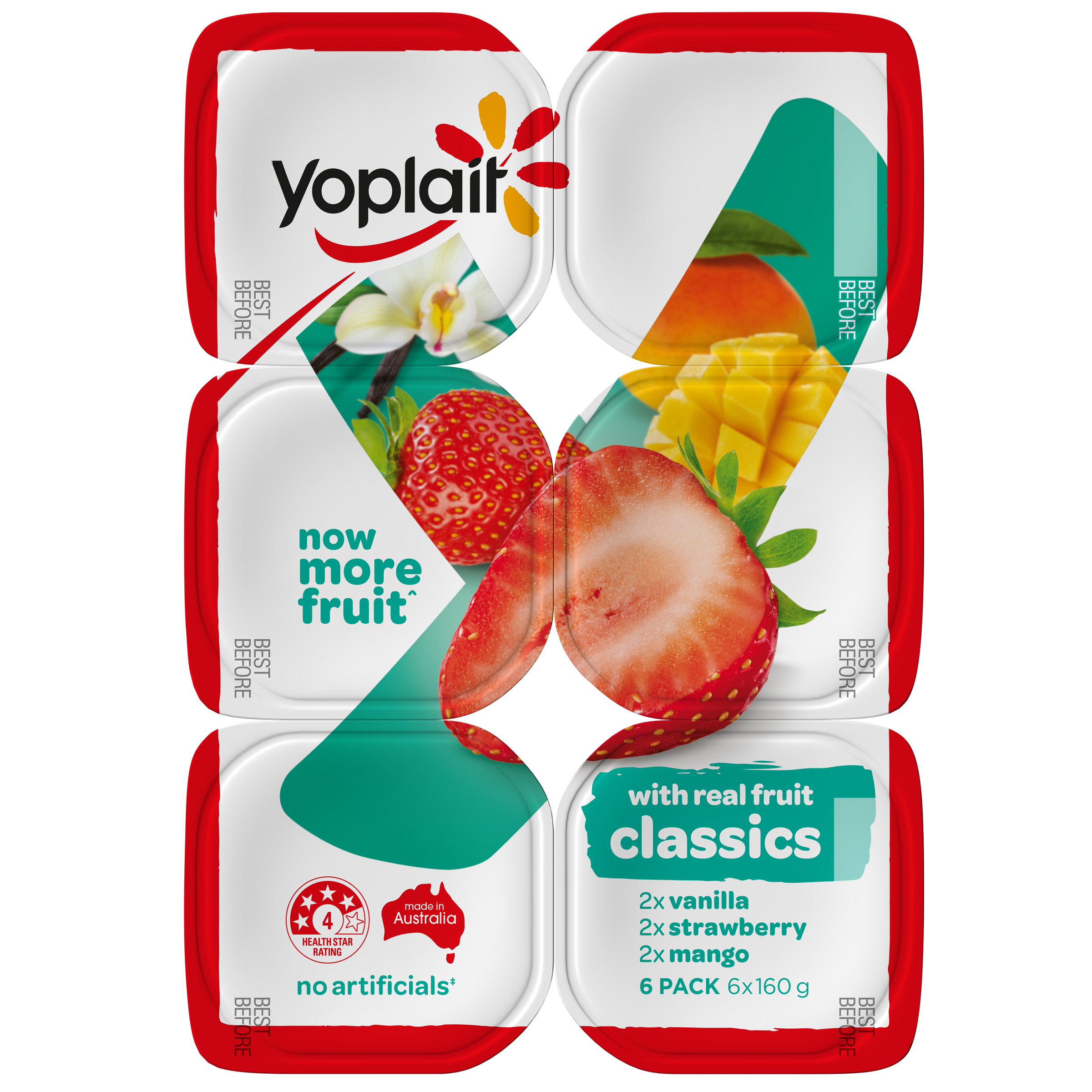 Yoghurt**Yoplait Classics 24x160gm Carton (GF) (H)