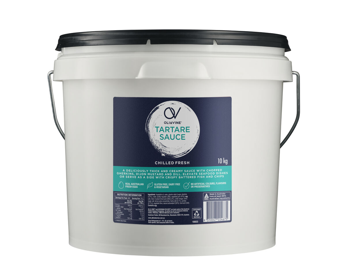 Sauce, Tartare 10Kg Oli & Vine