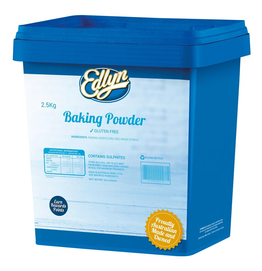 Baking Powder 2.5kg Edlyn (GF)(H)(V)