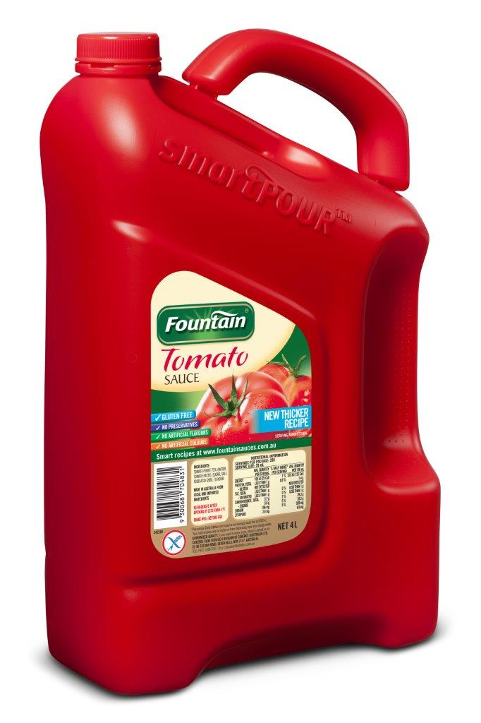 Sauce, Tomato 4L Fountain (GF)