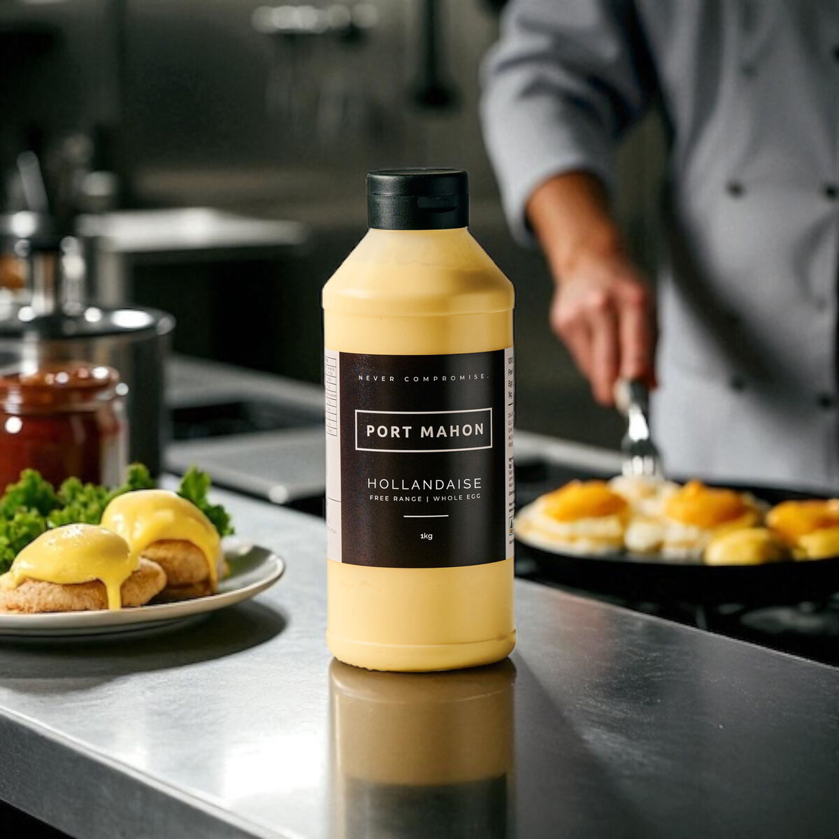 Sauce, Hollandaise 1kg Port Mahon(GF) (H)