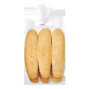 Rolls, Hot Dog 9″ Unseeded Uncut 6 pack Buttercup