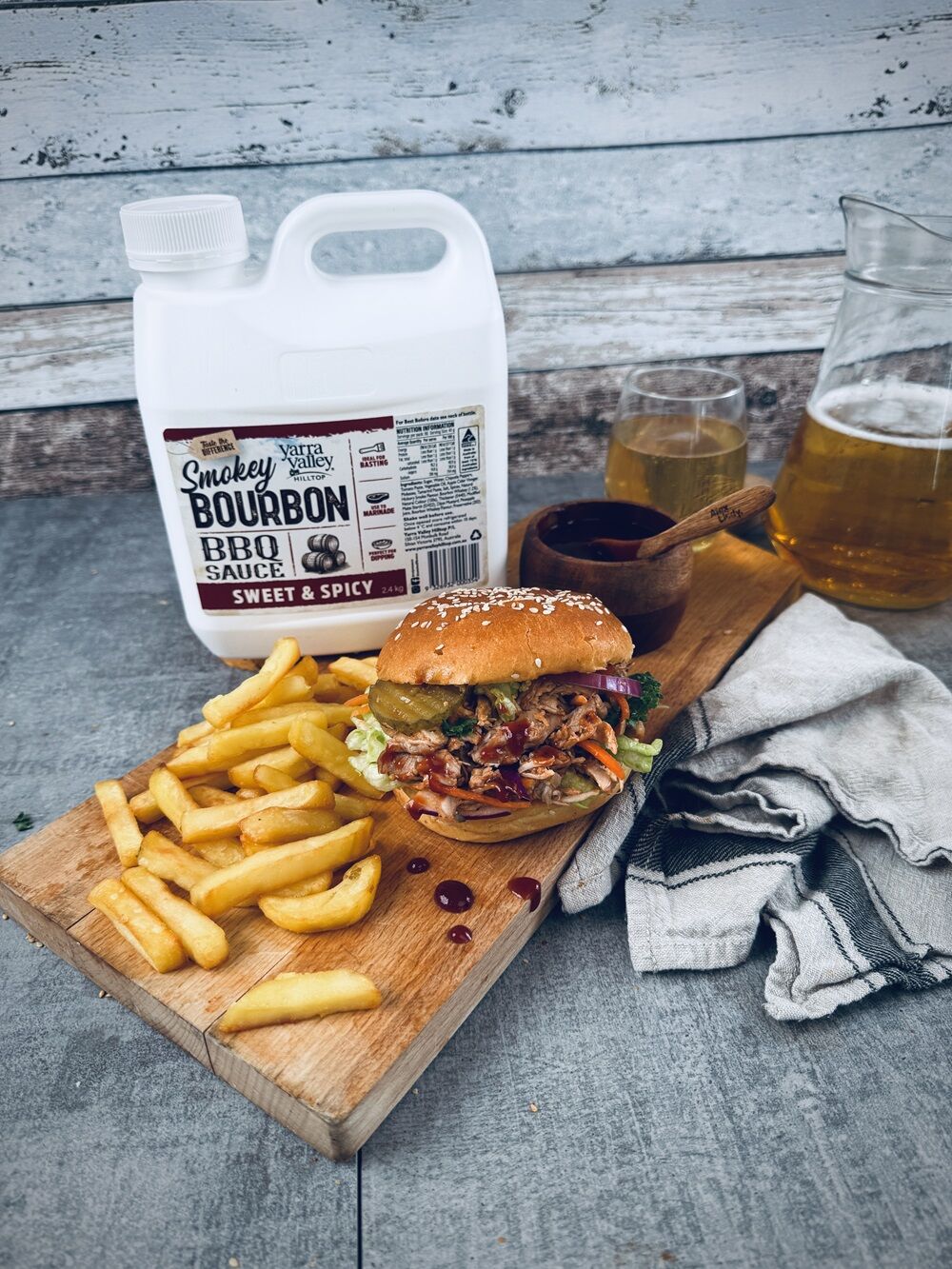 Sauce,Smokey Bourbon BBQ Sweet & Spicy, Yarra Valley 2.4kg