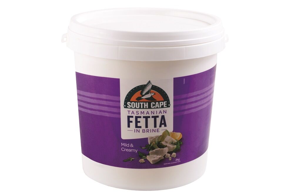 Cheese, Danish Fetta (purple label) 2kg South Cape (GF) (H)
