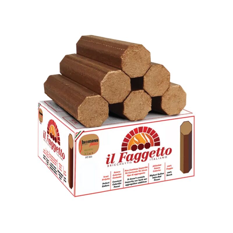 Wood,Briquette 18Kg Il Faggetto