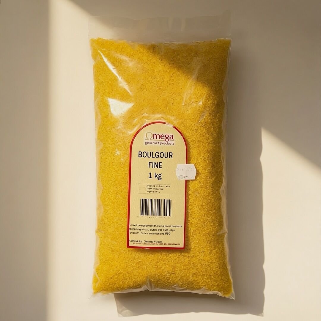 Cracked Wheat, Fine Boulgour 1Kg Omega