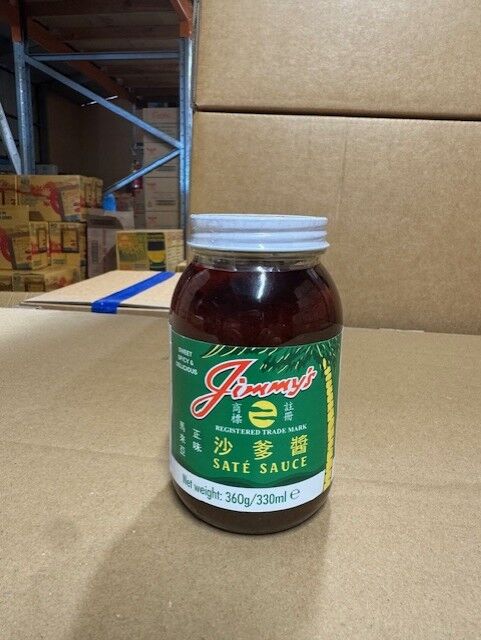 Sauce, Satay 330ml Jimmy