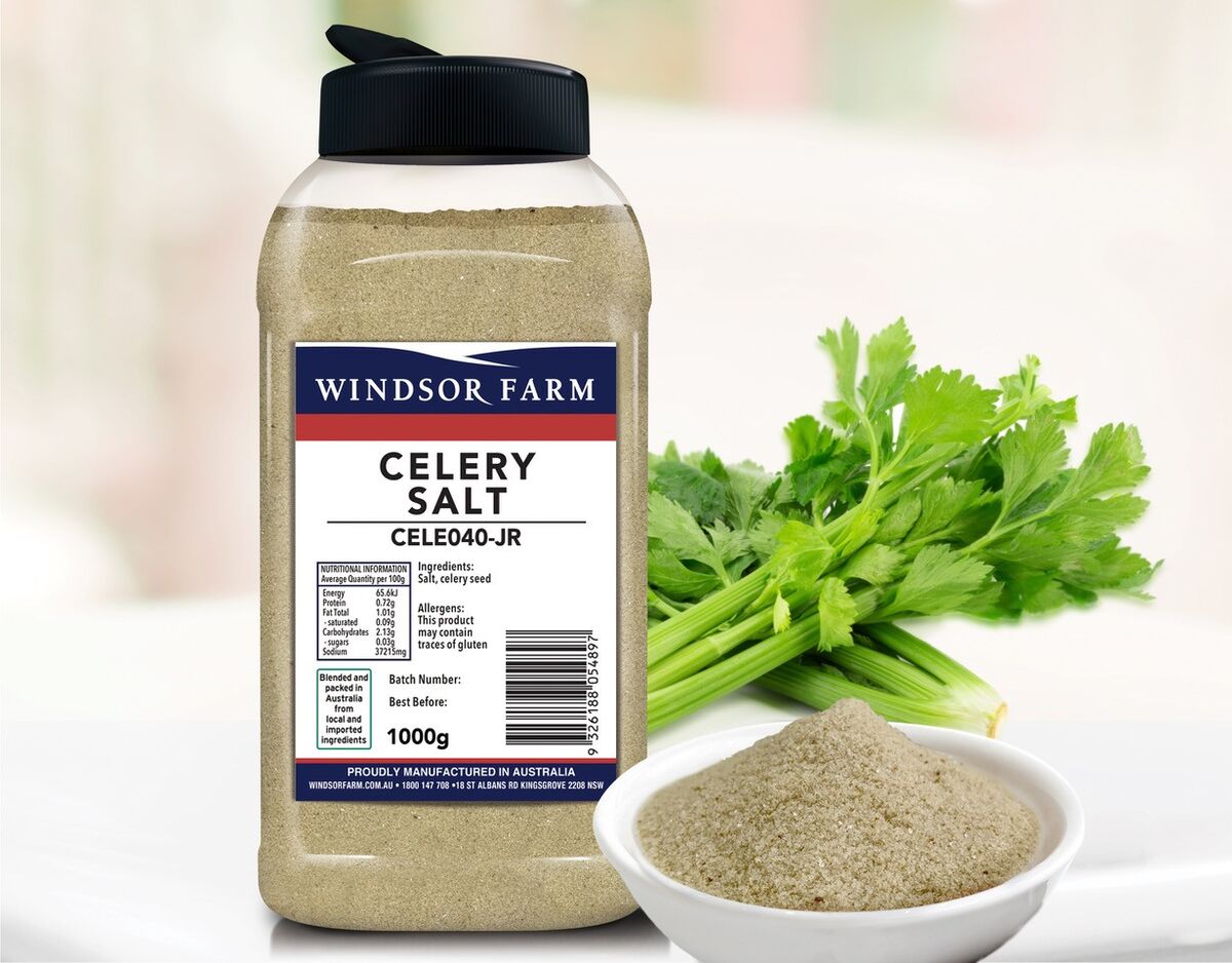 Salt, Celery 1000g Jar, Windsor Farm