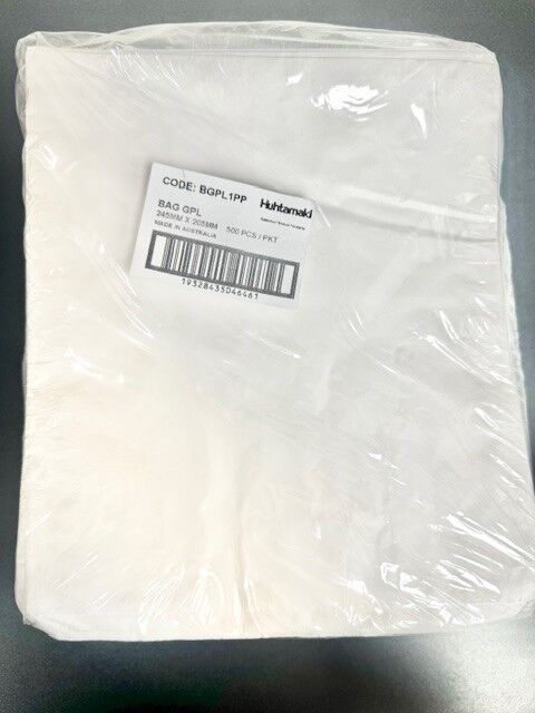 Bag, GPL #1 (BGPL1PP) White 230×200 (500)