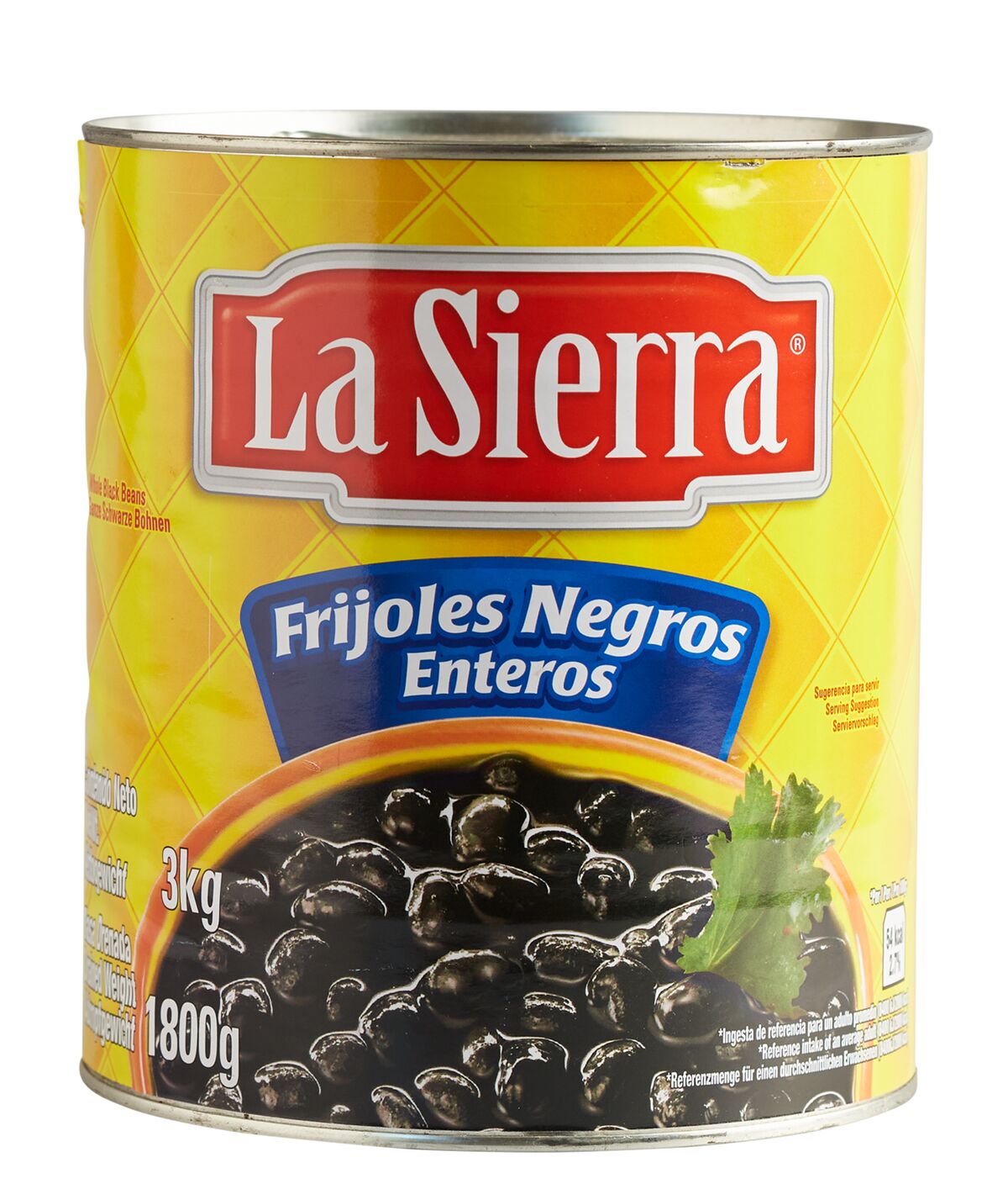 Mexican**Black Beans 6x3kg CTN, La Sierra