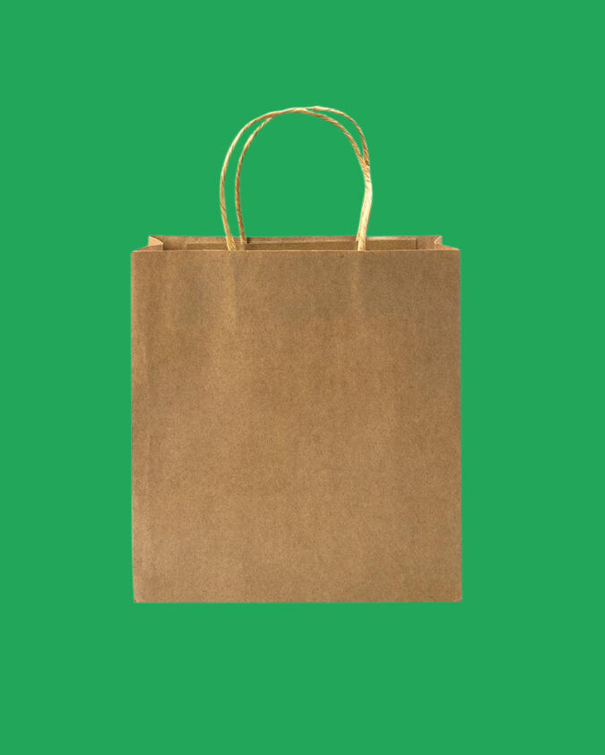 Bag, Twist Handle (AS03) Kraft Shopping (250) Royalpac