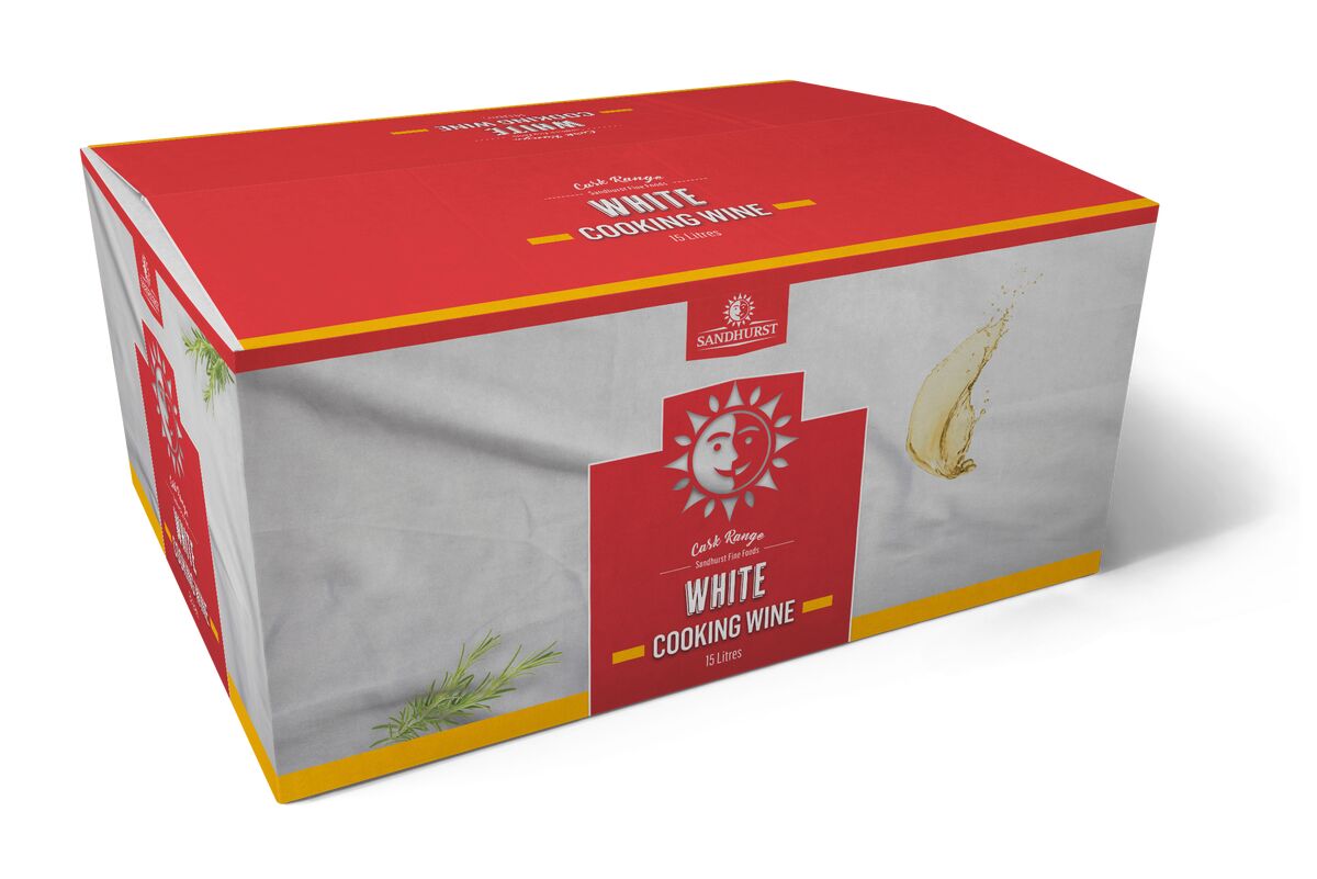 Vinegar, White Cooking Wine 15L, Sandhurst