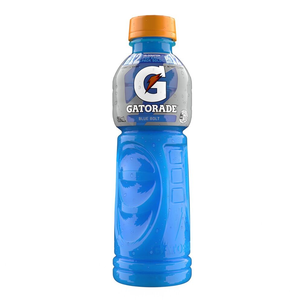 Drink, Blue Bolt Gatorade 12x600ml