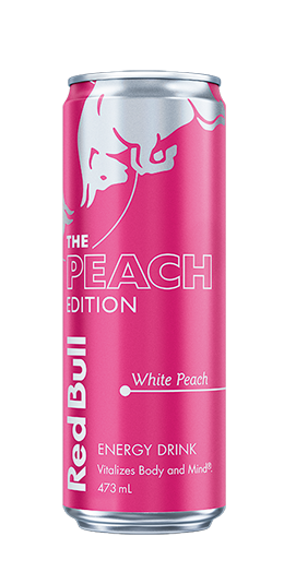 Drink**Red Bull, White Peach (PINK) 12x473ml (VG) (GF)