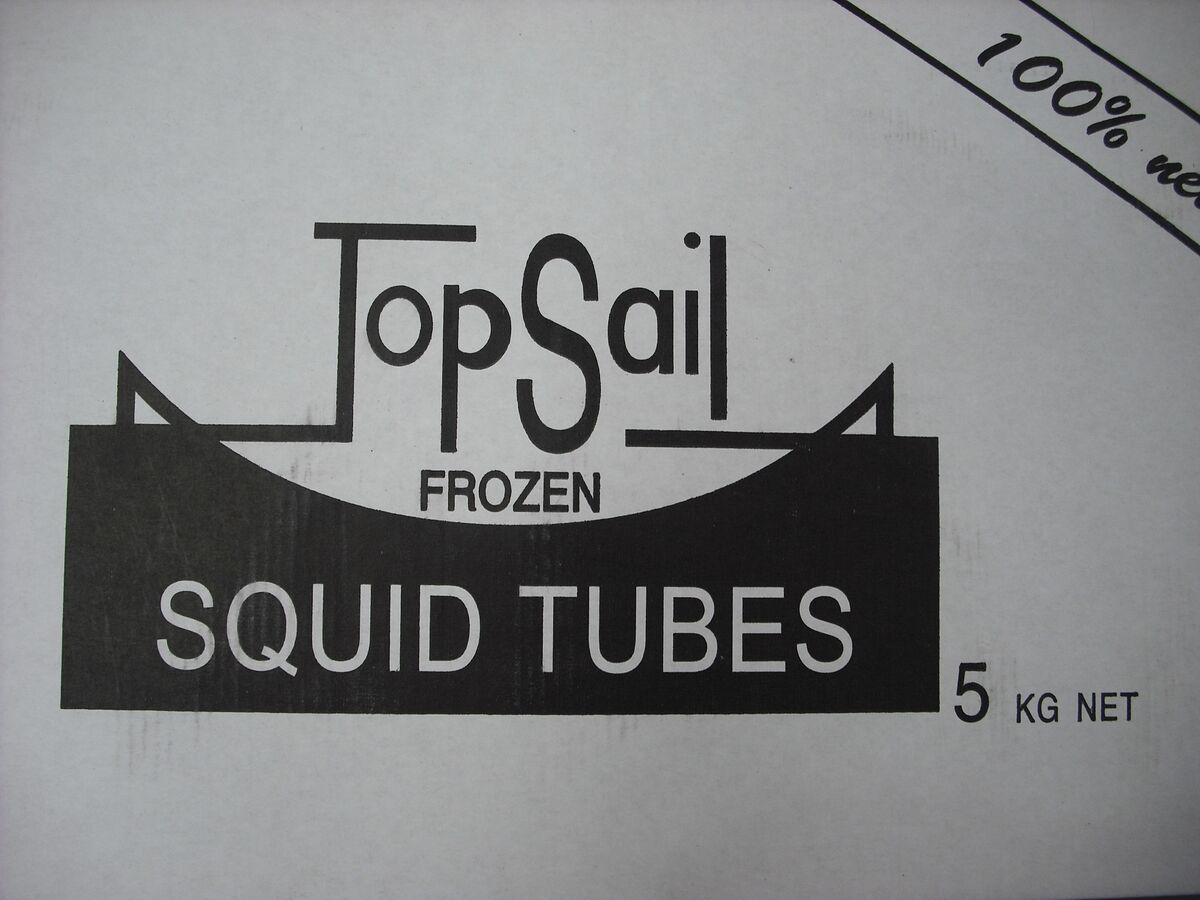 Squid Tubes, Under 10 Pacific Top Sail 5Kg (GF) (I)