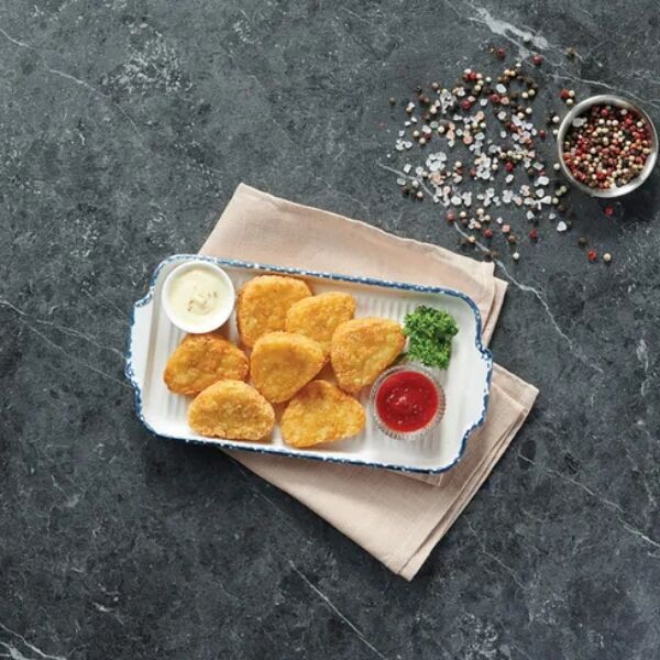 Hash Brown, Mini Chunky Triangle 1kg Farm Frites (GF) (H) (V)