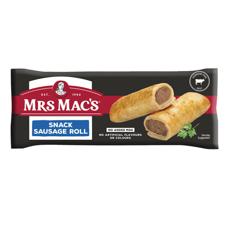 Sausage Roll**Snack 15x120gm Mrs Mac’s