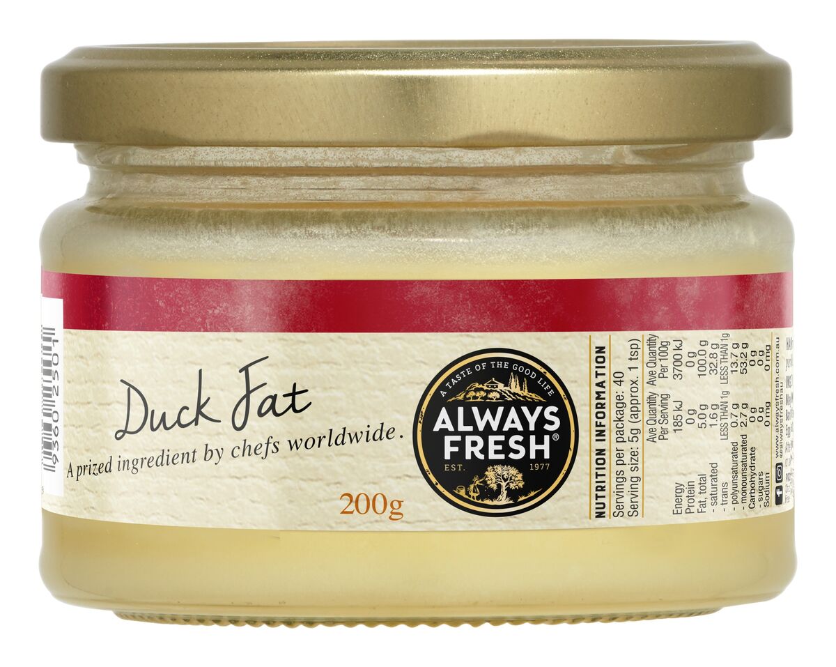Oil**Duck Fat Traditional, Always Fresh 6x200g CTN