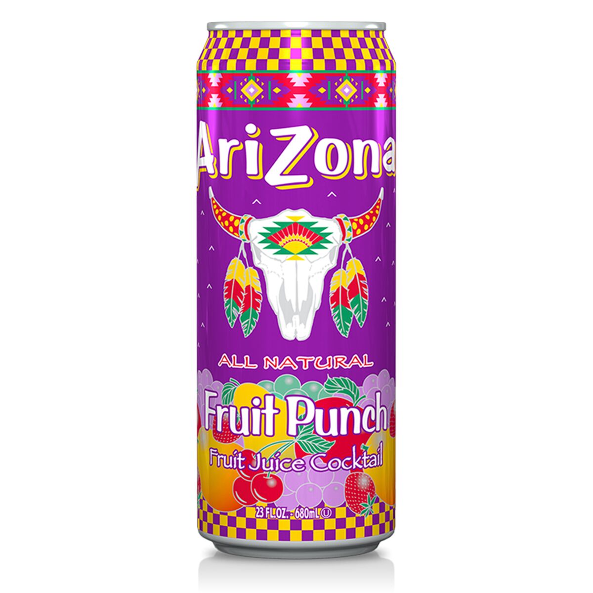 Drink**Fruit Punch 24x650ml Cans Arizona (GF) (VG)