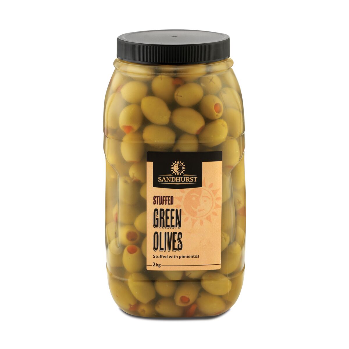 Olives, Green Stuffed 2Kg Sandhurst (VG) (GF) (H)