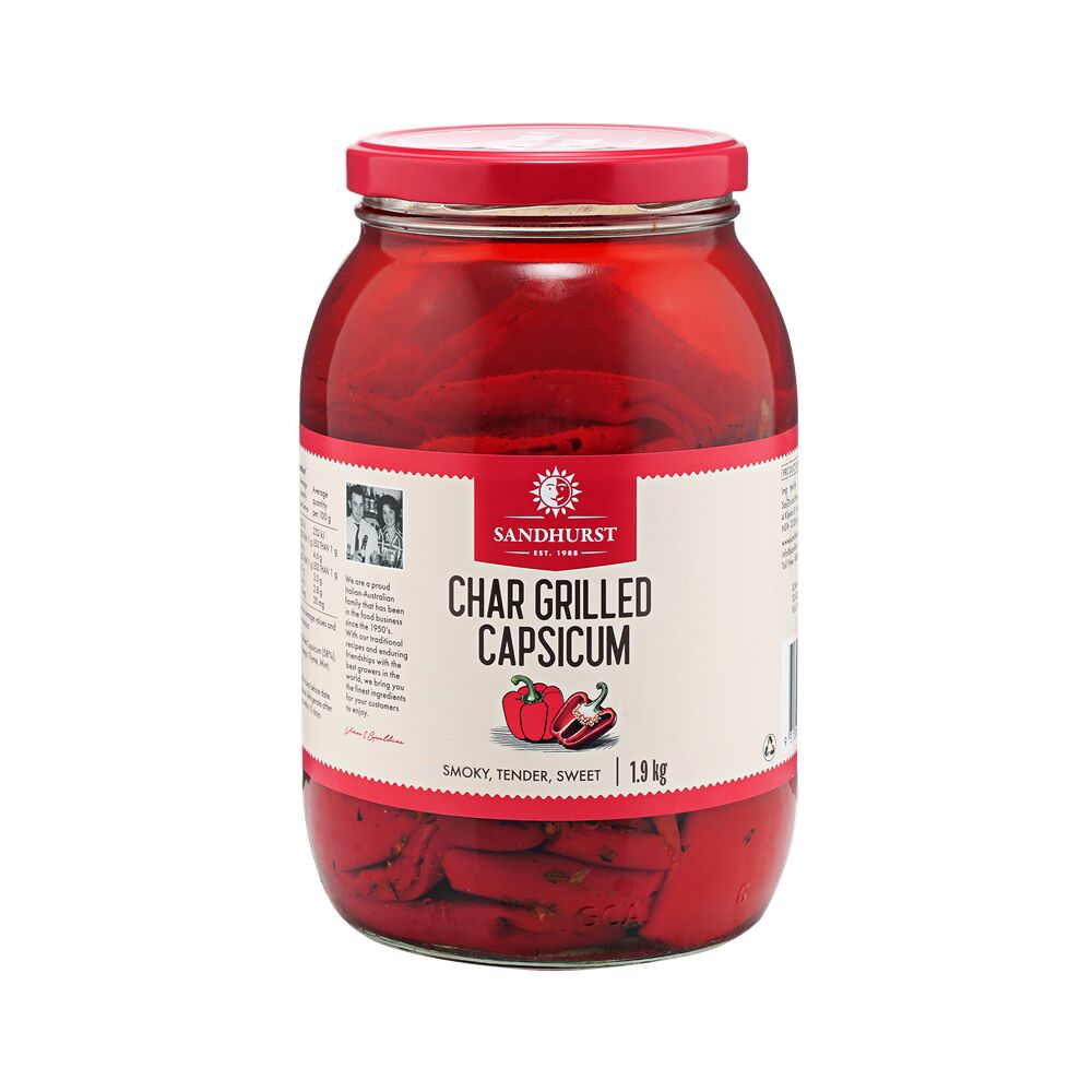 Capsicum, Char Grilled 1.9kg Sandhurst