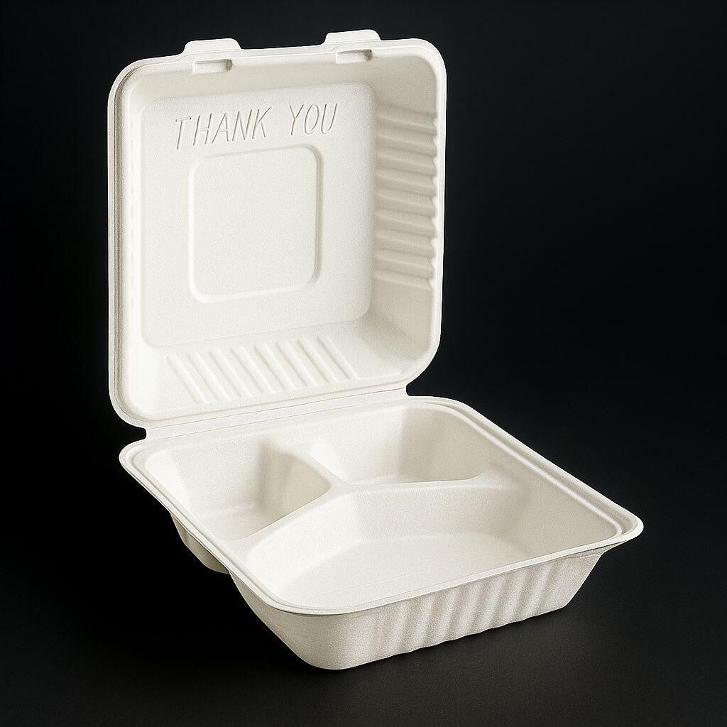 Clamshell**Dinner 3 Comapartment (200) Royalpac