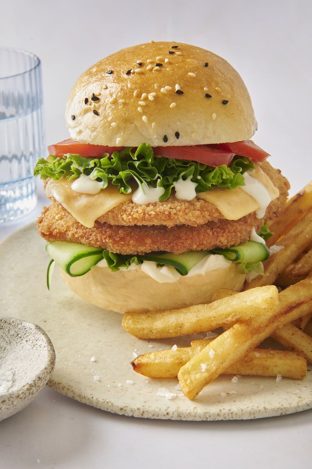 Schnitzel**Chicken Breast Burger 40X120gm Universal (H)