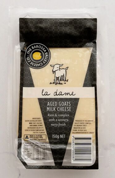 Cheese**La Dame Aged Goat 150g, Barossa Valley Cheese
