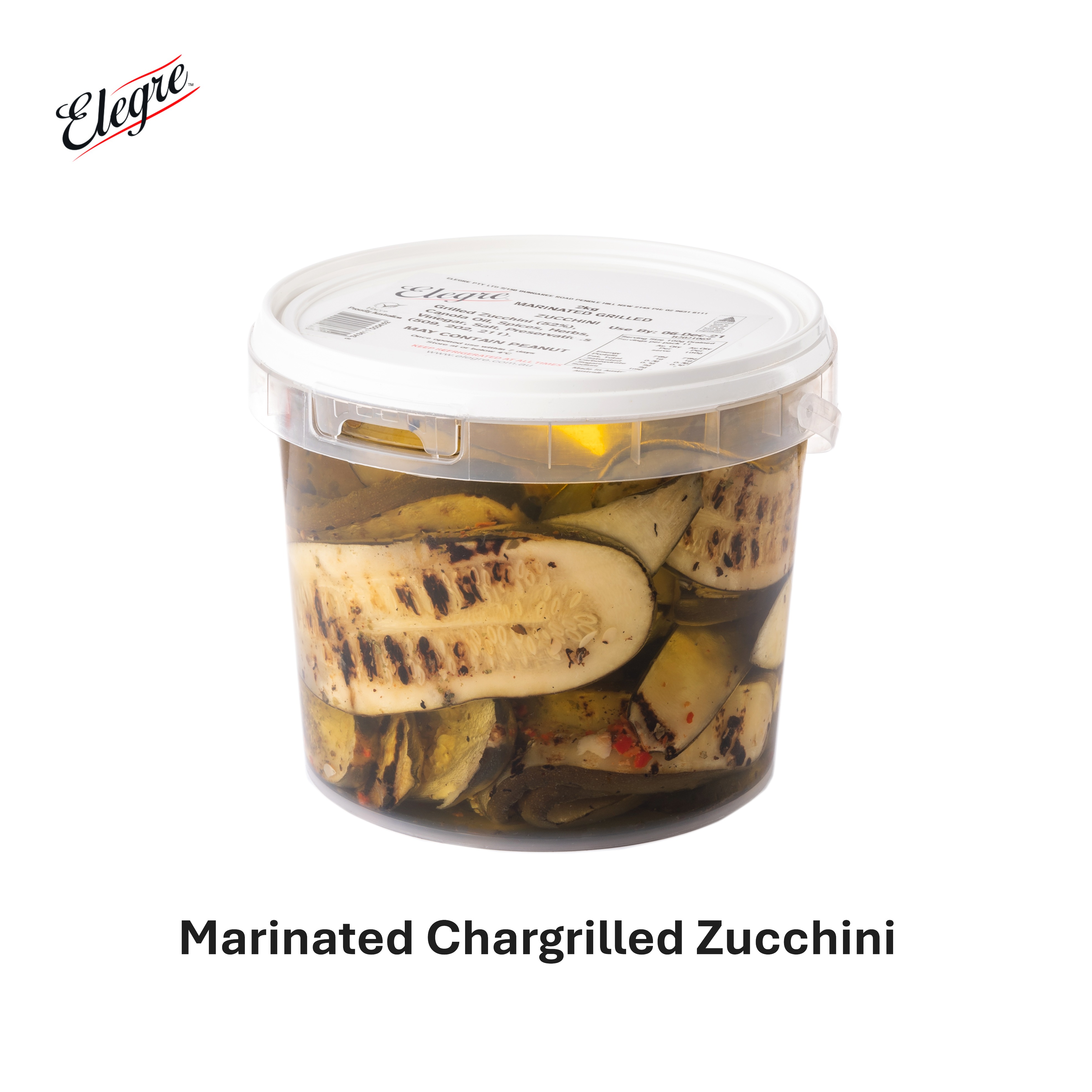 Zucchini**Marinated Grilled, Elegre 2kg