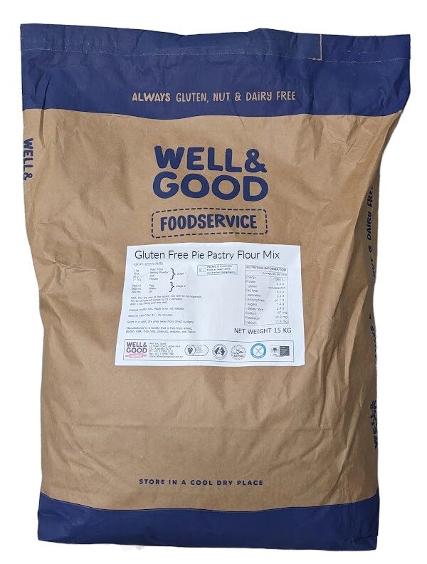 Pastry, Puff Pie Mix, Gluten Free, Well and Good 15kg
