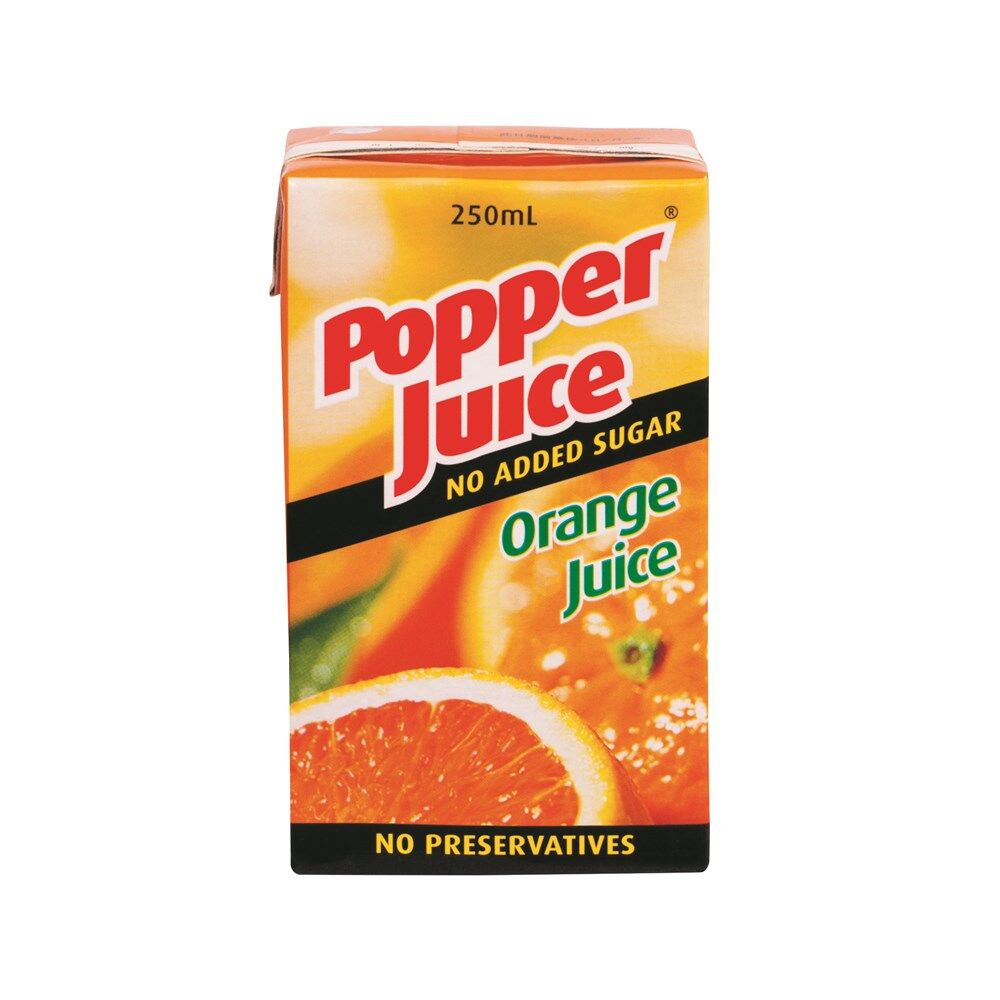 Juice, Popper Orange 24x250ml Golden Circle