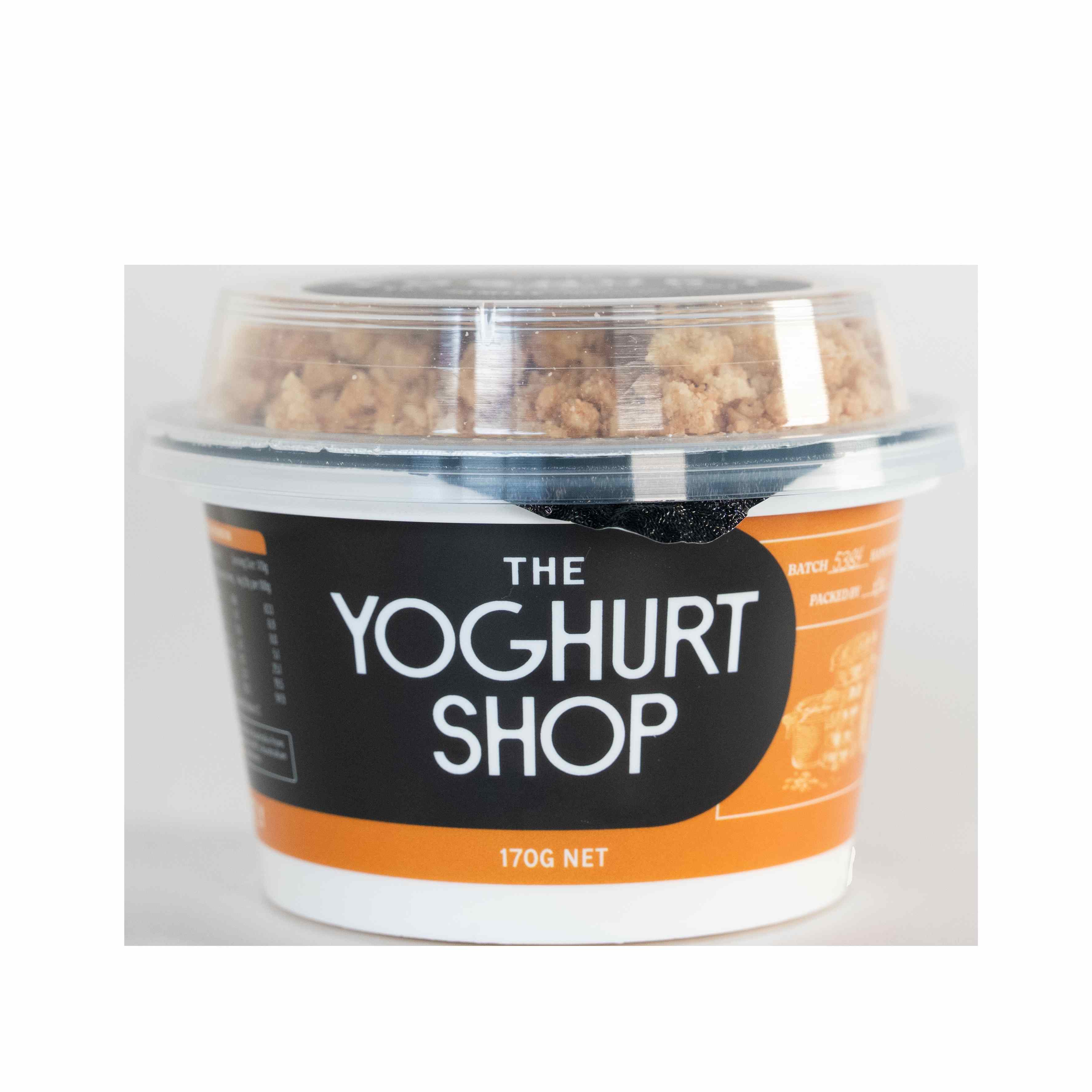 Yoghurt**Caramel Crumble 6x170gm Yoghurt Shop (H)