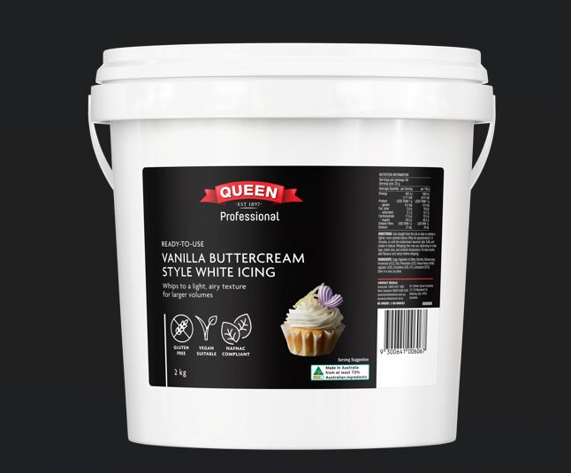 Icing, Buttercream 2kg Queen