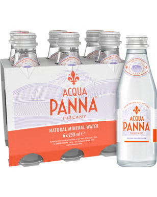 Water**Still 24x250ml Glass Acqua Panna