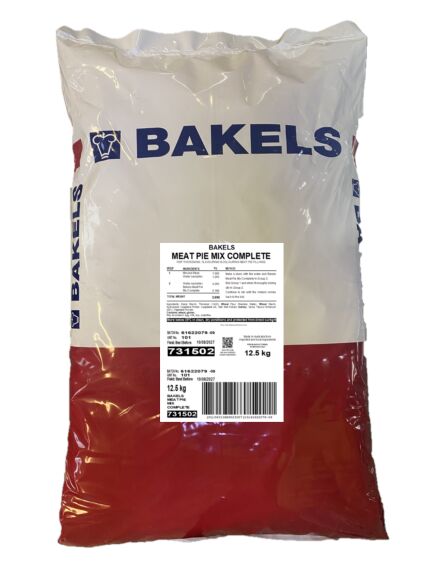 Pie**Meat Premix Complete 12.5kg Bakels