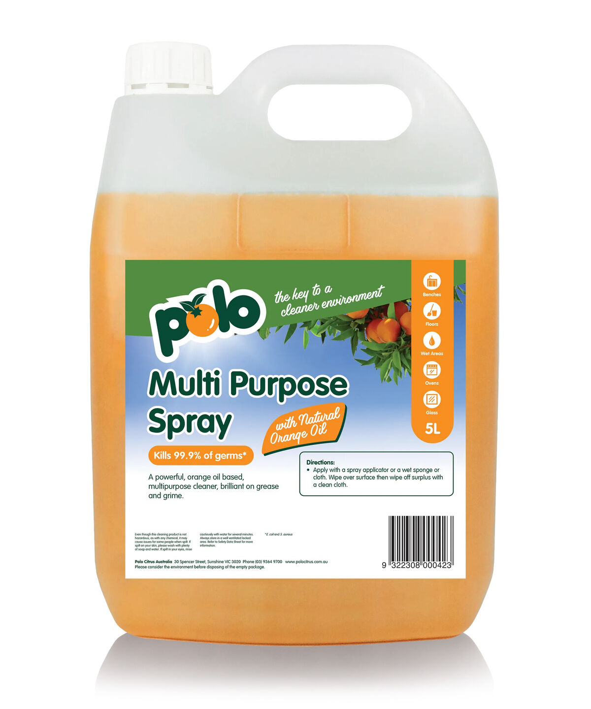 Cleaner**Multi Purpose Spray 4 x 5L CTN Polo