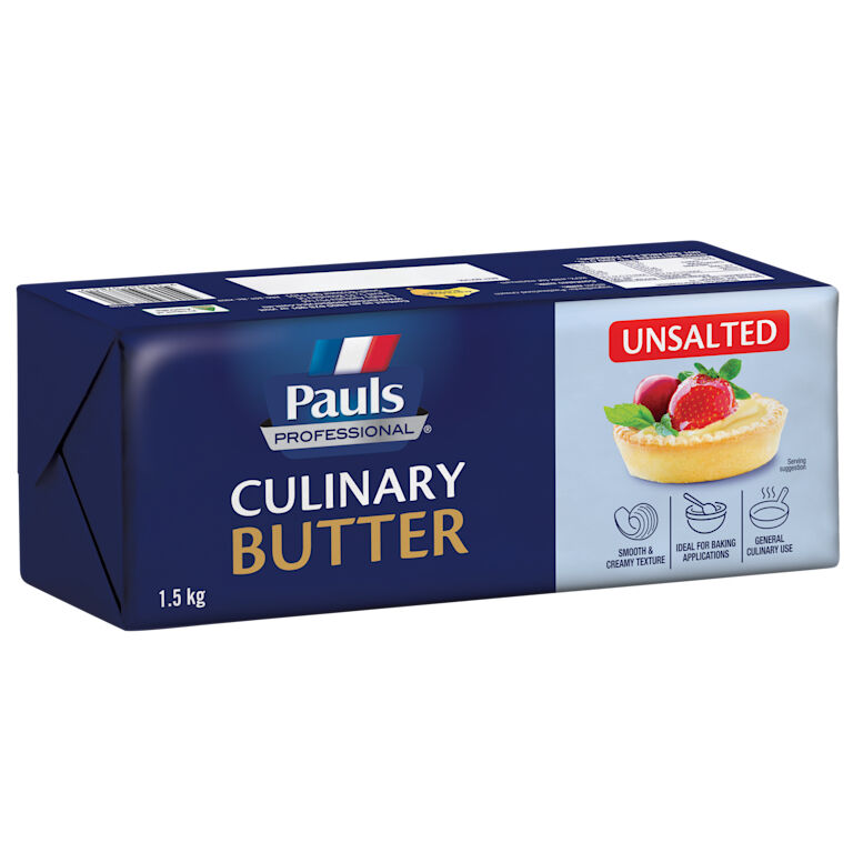 Butter, 1.5Kg Unsalted Pauls (H)