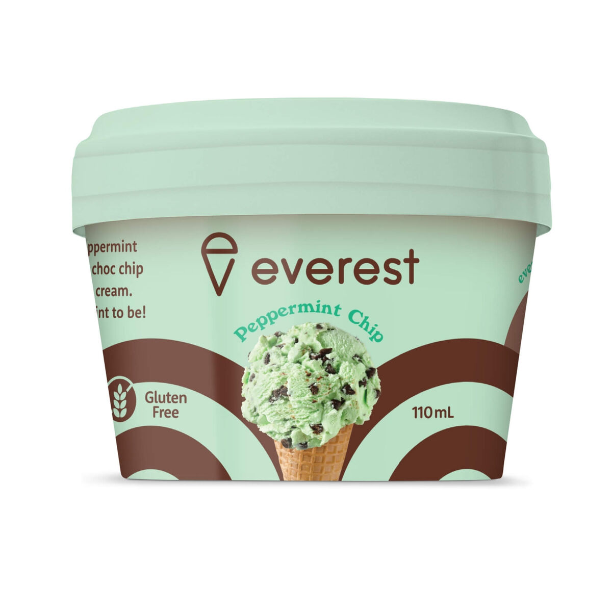 Ice Cream, Peppermint Chip 24x110ml Everest