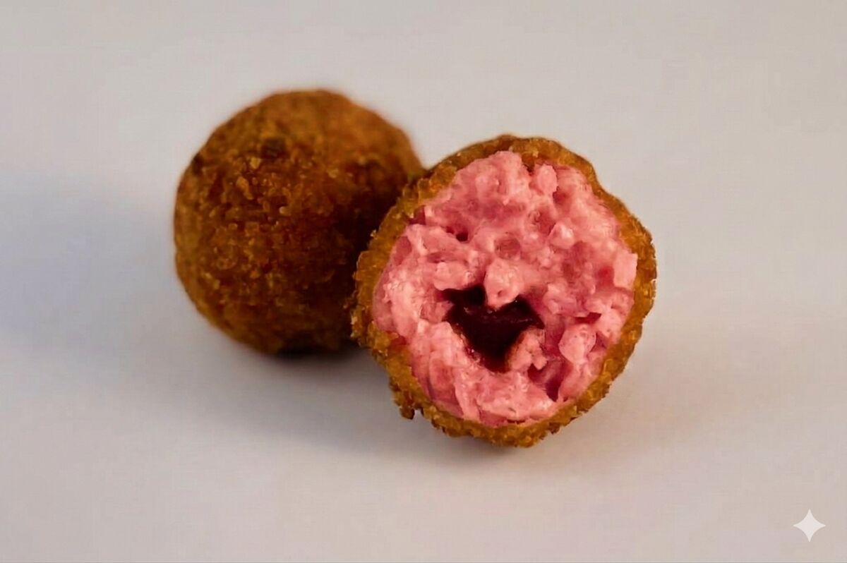 Arancini, Smoked Fetta & Beetroot 1kg, Hermans (GF)