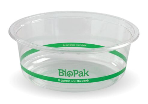 Bowl**Clear Wide BioBowl 700ml (600) BioPak