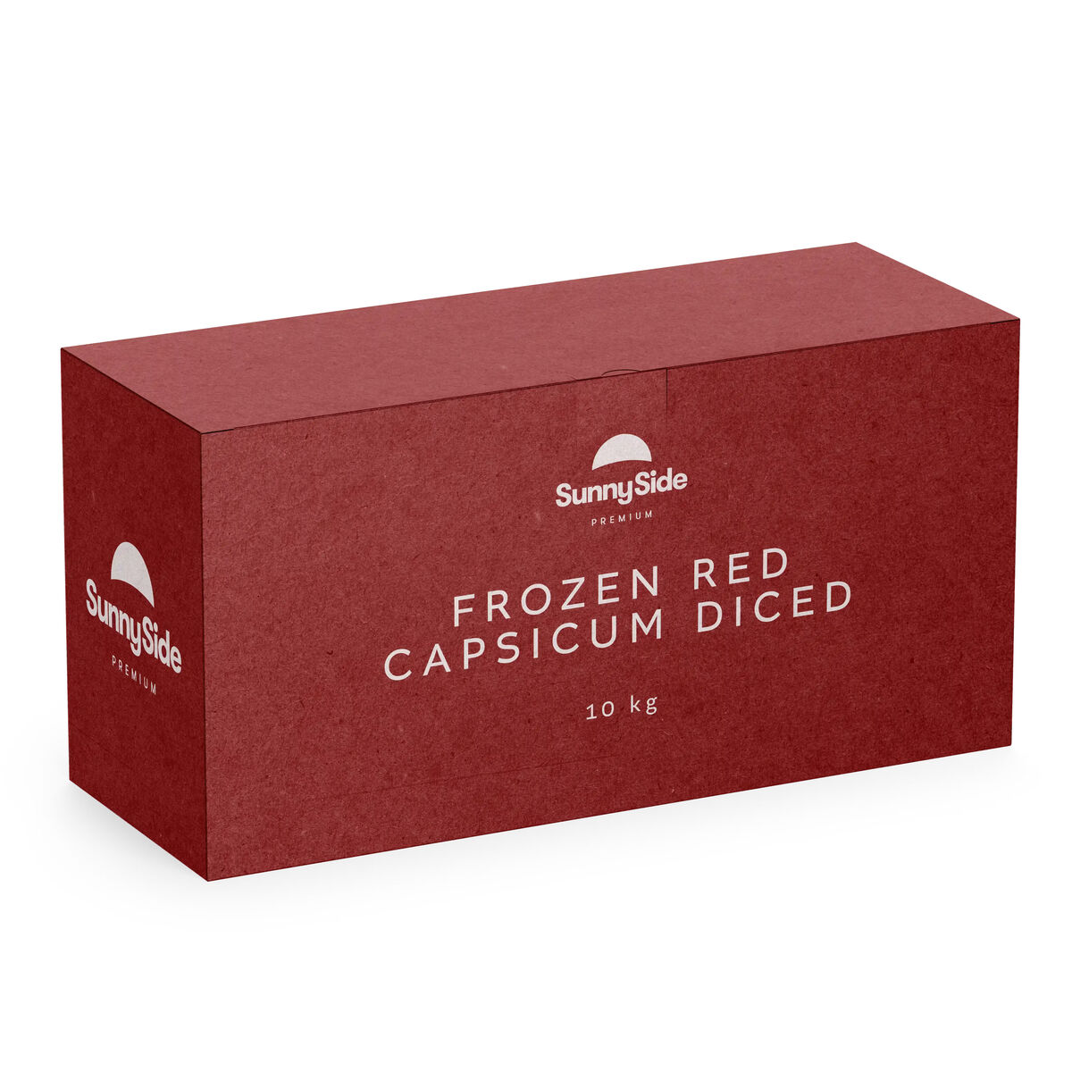 Capsicum**Red Diced 10kg, Sunnyside