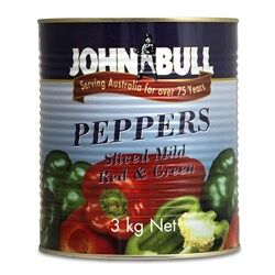 Peppers**Red and Green Strips 6xA10 John Bull CARTON