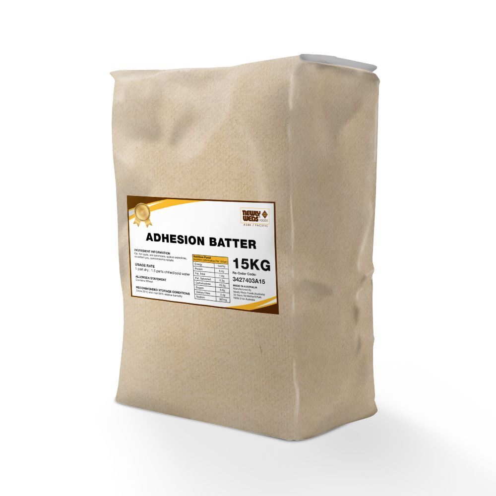 Batter Mix**Adhesion 15kg Newlyweds