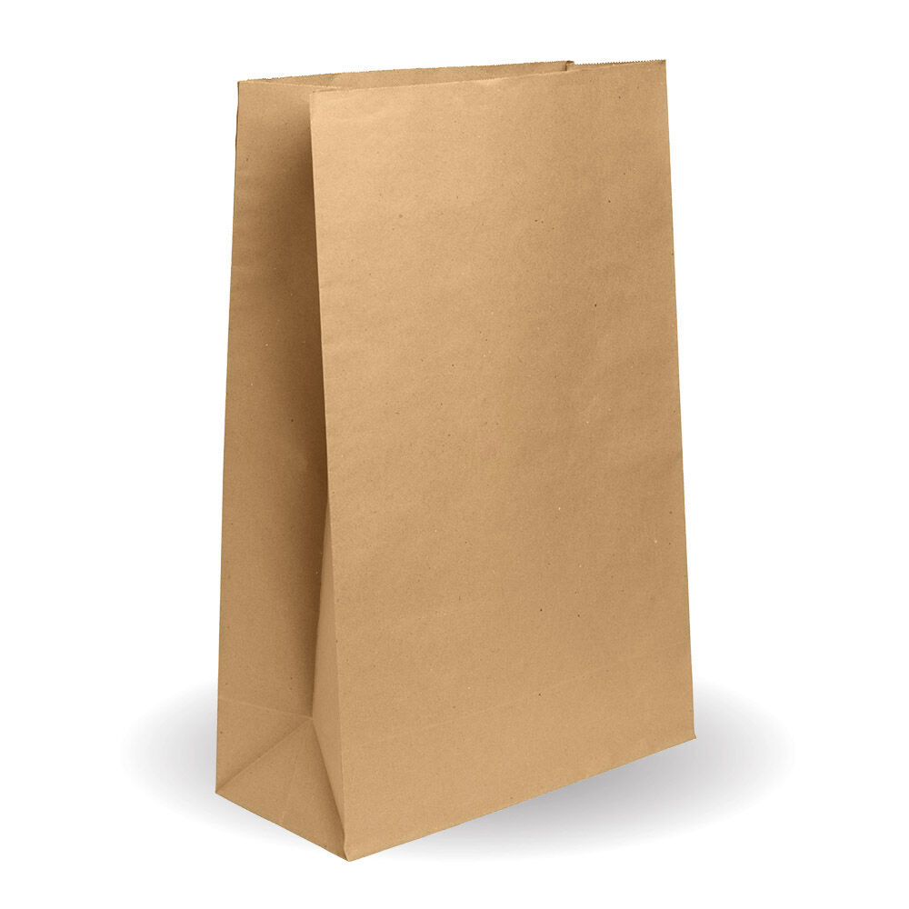 Bag**Takeaway Paper Kraft SOS #25 (100) Biopak