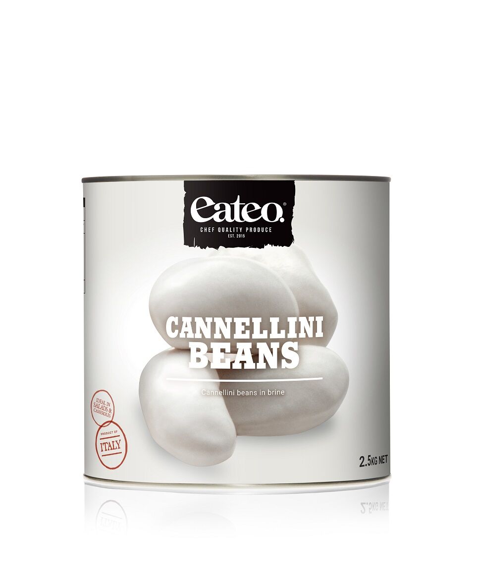 Beans, Cannellini 2.5kg Eateo (VG) (GF) (H)