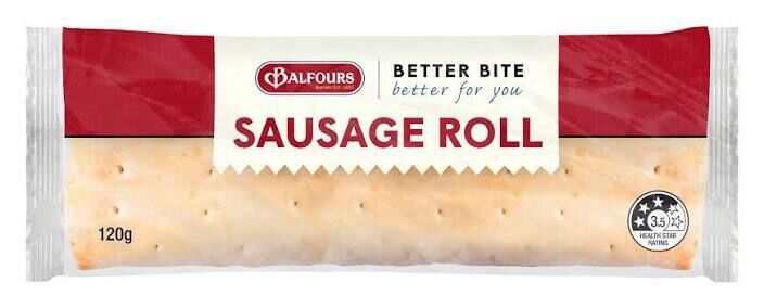 Sausage Roll**15x120gm Better Bite Balfours